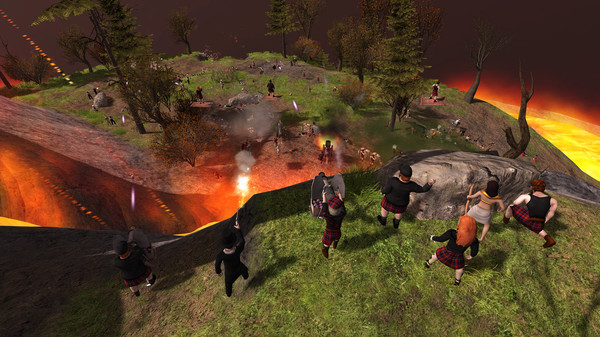 Игра Defend the Highlands: World Tour, скриншот