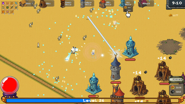 Игра Defend the Town, скриншот