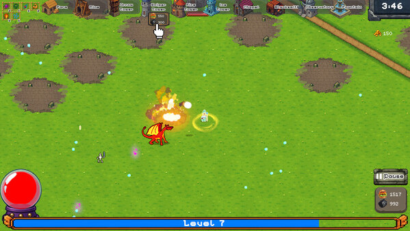Игра Defend the Town, скриншот