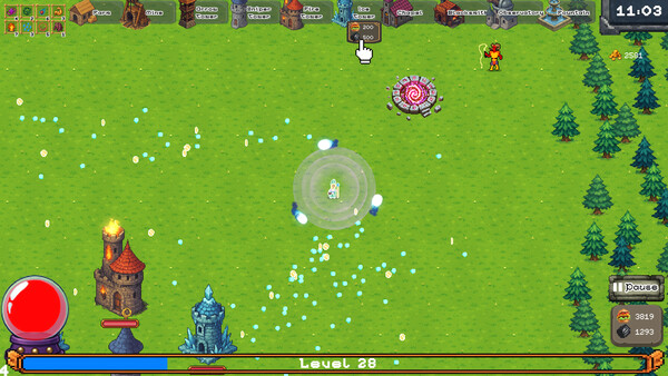 Игра Defend the Town, скриншот