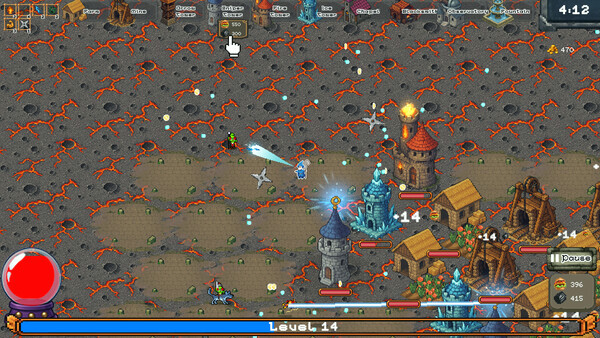 Игра Defend the Town, скриншот