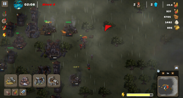 Игра Defender's Dynasty, скриншот