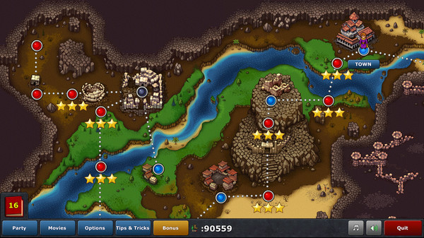 Игра Defender's Quest: Valley of the Forgotten (DX edition), скриншот