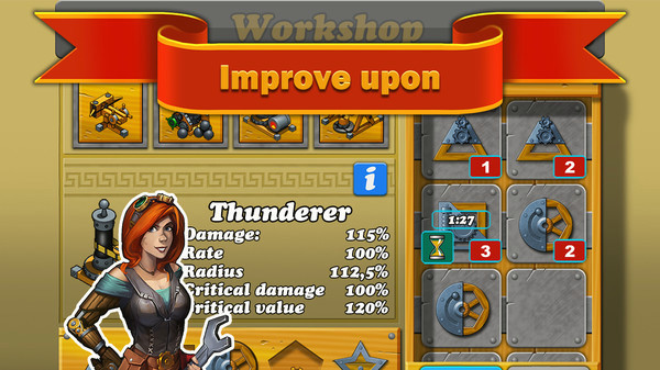 Игра Defense Of Greece TD, скриншот