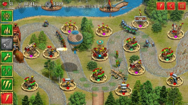 Игра Defense of Roman Britain, скриншот