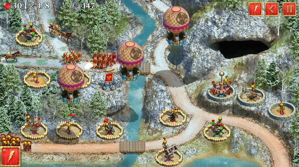 Игра Defense of Roman Britain, скриншот