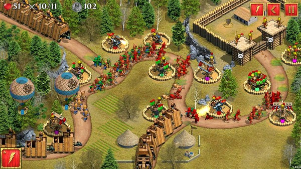 Игра Defense of Roman Britain, скриншот