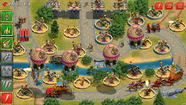 Игра Defense of Roman Britain, скриншот