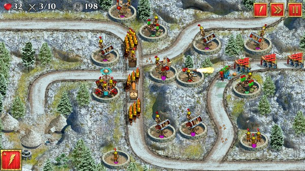 Игра Defense of Roman Britain, скриншот