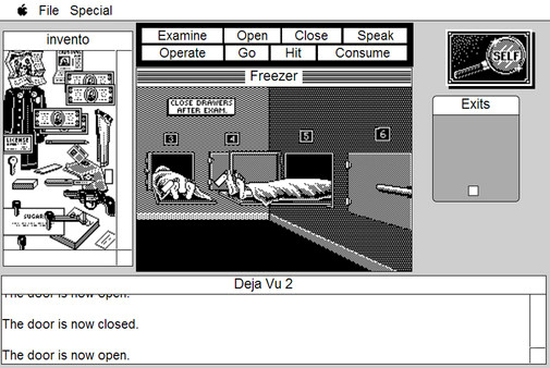 Игра Déjà Vu II: MacVenture Series, скриншот
