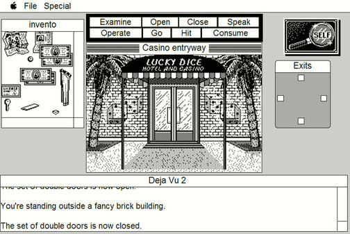 Игра Déjà Vu II: MacVenture Series, скриншот