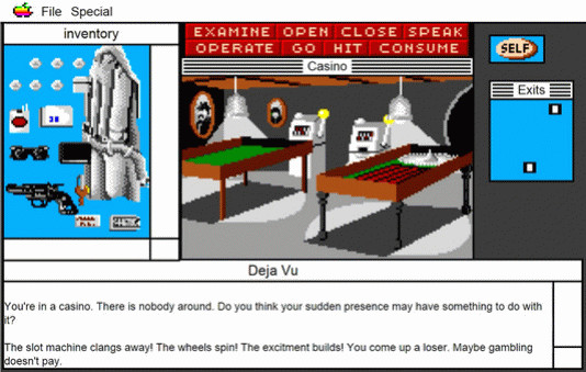 Игра Déjà Vu: MacVenture Series, скриншот
