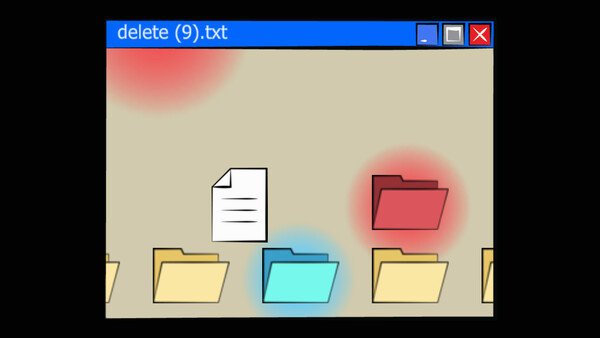 Игра delete.txt, скриншот