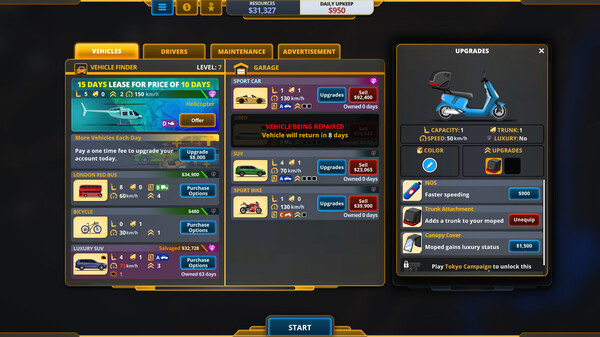 Игра Delivery INC, скриншот
