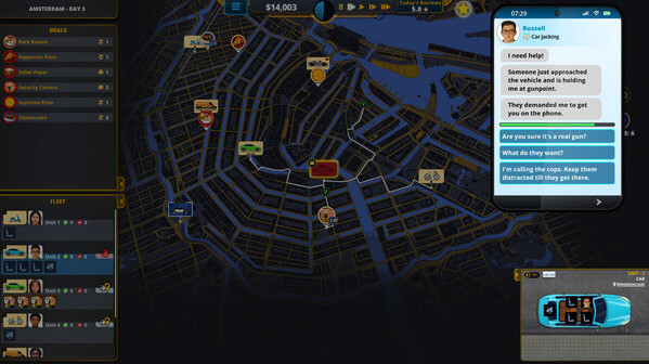 Игра Delivery INC, скриншот