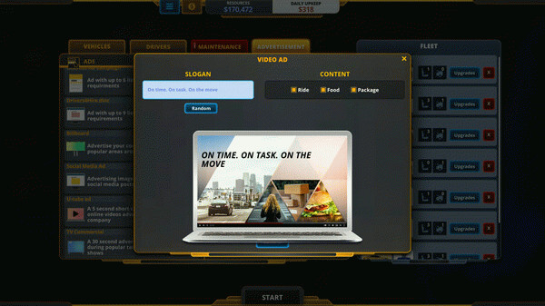 Игра Delivery INC, скриншот
