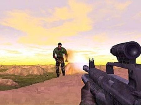 Игра Delta Force, скриншот