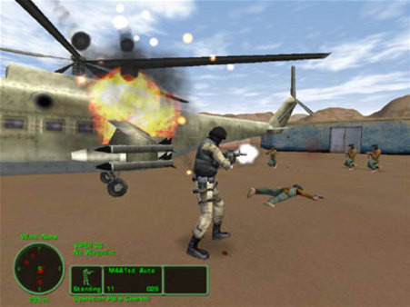 Игра Delta Force: Task Force Dagger, скриншот