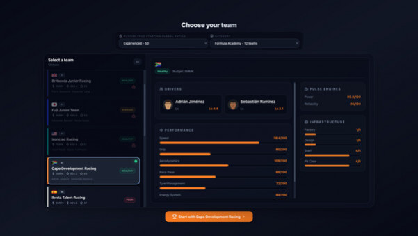 Игра Delta Manager, скриншот