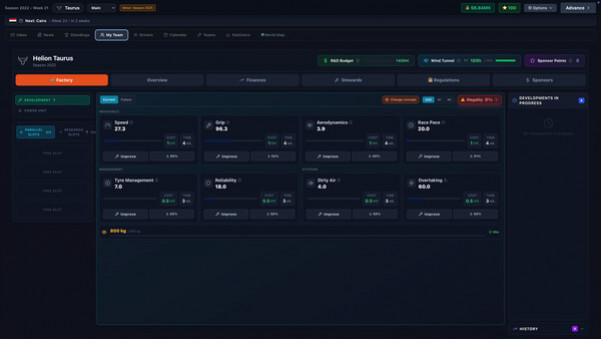 Игра Delta Manager, скриншот