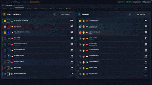 Игра Delta Manager, скриншот