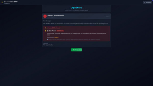 Игра Delta Manager, скриншот