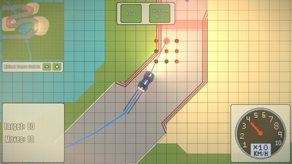 Игра Delta Vector - Turn Based Racing, скриншот