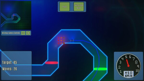Игра Delta Vector - Turn Based Racing, скриншот