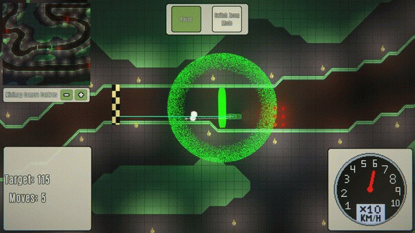 Игра Delta Vector - Turn Based Racing, скриншот
