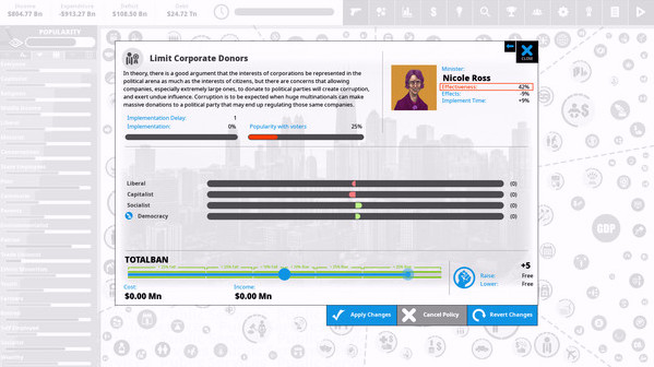 Игра Democracy 4 - Voting Systems, скриншот