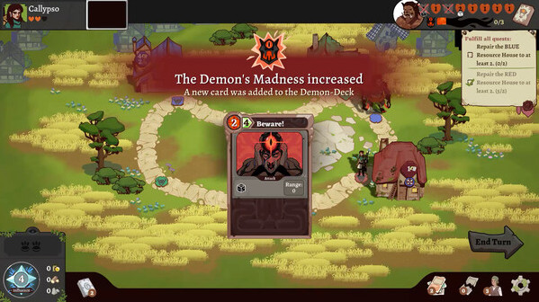 Игра Demon Loop, скриншот