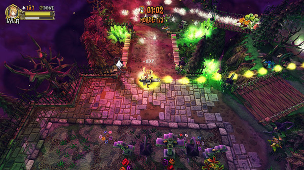 Игра Demon's Crystals, скриншот