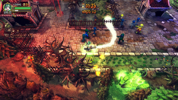 Игра Demon's Crystals, скриншот