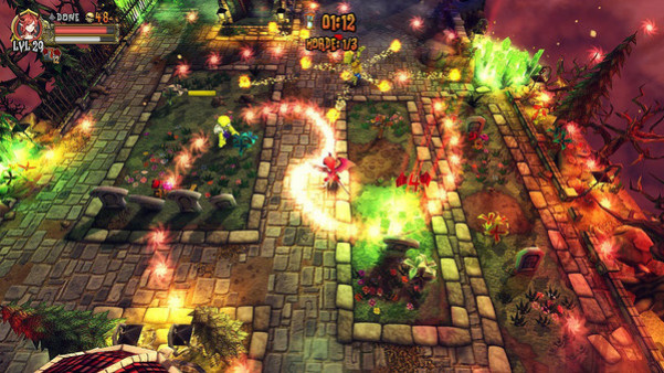 Игра Demon's Crystals, скриншот