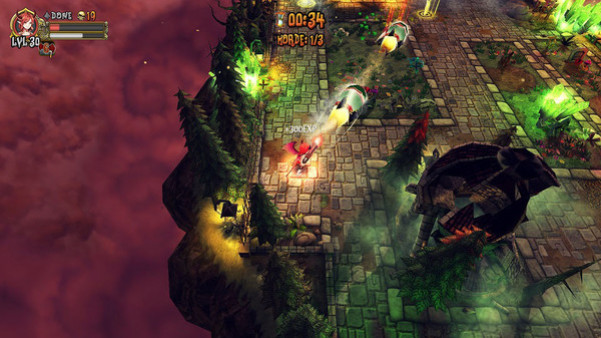 Игра Demon's Crystals, скриншот