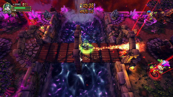 Игра Demon's Crystals, скриншот