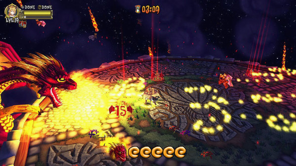 Игра Demon's Crystals, скриншот