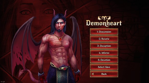Игра Demonheart, скриншот
