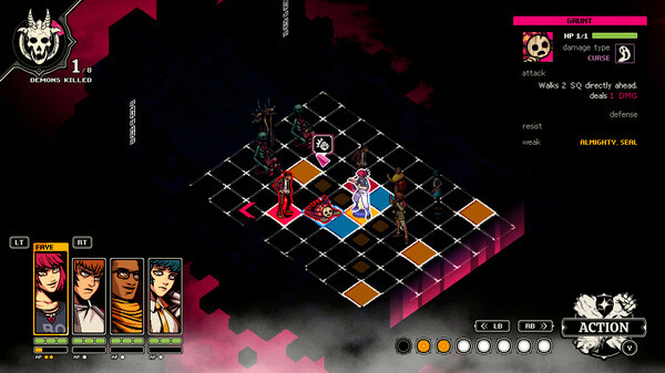Игра Demonschool, скриншот