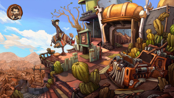 Игра Deponia Developer Commentary, скриншот