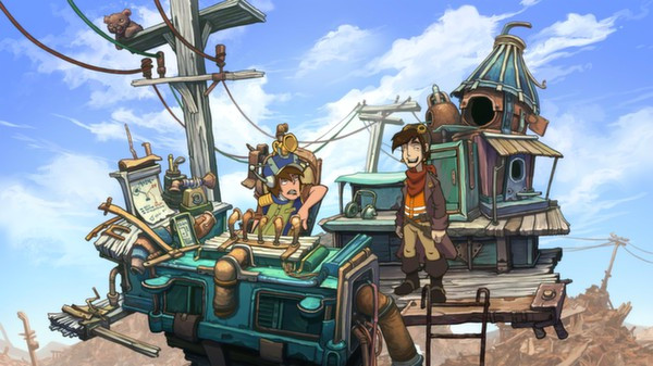 Игра Deponia: The Complete Journey, скриншот