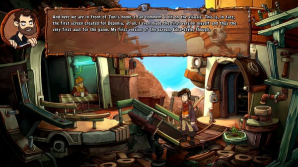 Игра Deponia: The Complete Journey, скриншот