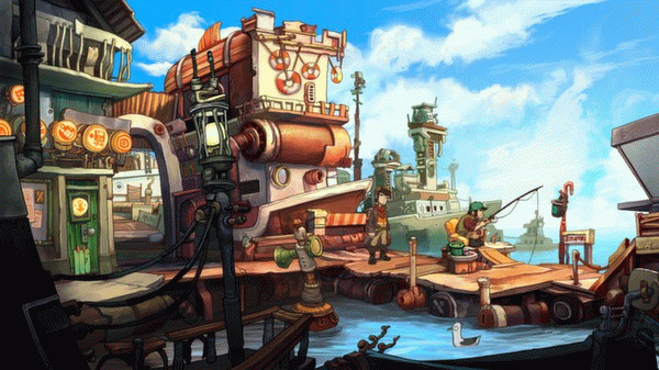 Игра Deponia: The Complete Journey, скриншот