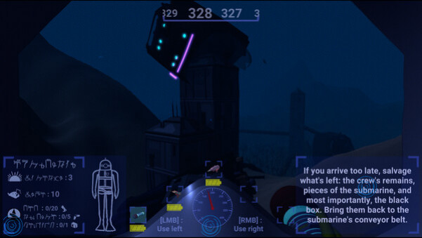 Игра Depth Diver, скриншот