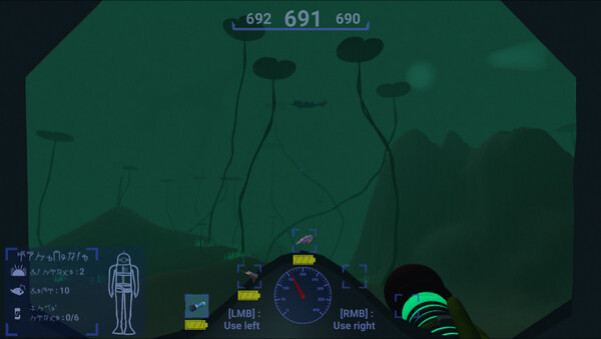 Игра Depth Diver, скриншот