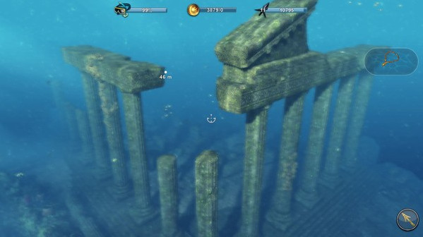 Игра Depth Hunter 2: Treasure Hunter, скриншот