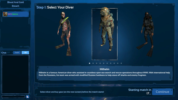 Игра Depth - Wilhelm Diver, скриншот