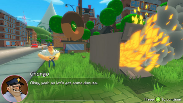 Игра Deputy Dangle, скриншот