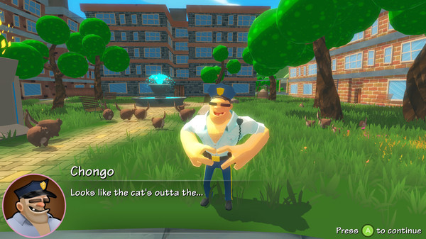 Игра Deputy Dangle, скриншот