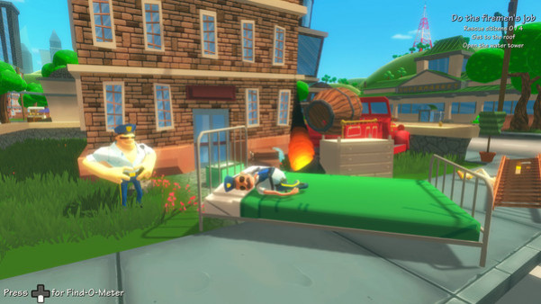 Игра Deputy Dangle, скриншот